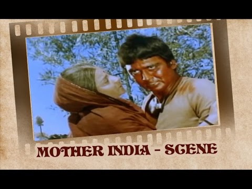 Sunil Dutt fights for his land - Mother India