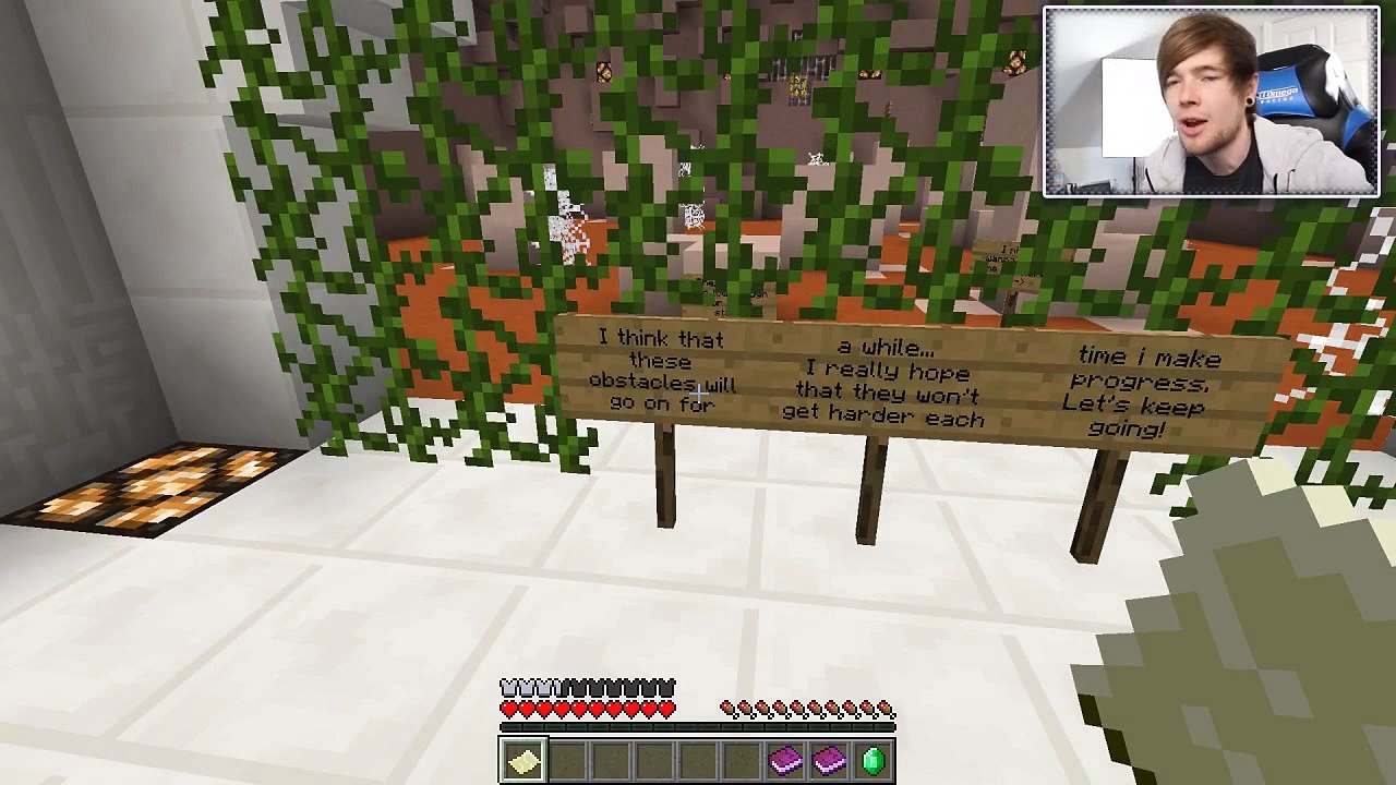 Minecraft  I'VE LOST UNCLE FRED!!  Custom Parkour Map