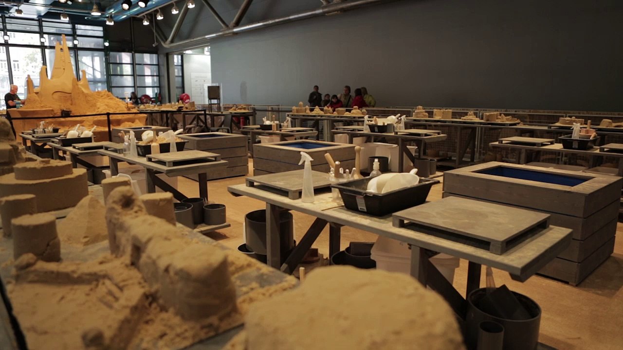 Châteaux de sable : Architectures de rêve