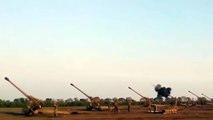 Ukraine News Ukrainian Heavy Artillery shells pro Russian separatists
