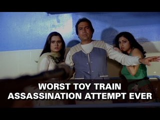 Worst Toy Train Assassination Attempt Ever.