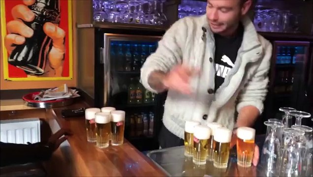 Epic Bartending Tips How to Serve 9 Beers at Once