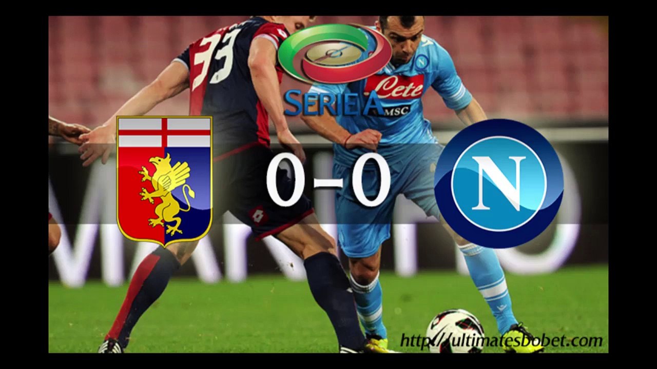 ไฮไลท์ฟุตบอล SBOBET : เจนัว 0–0 นาโปลี [กัลโช่ เซเรีย อา]