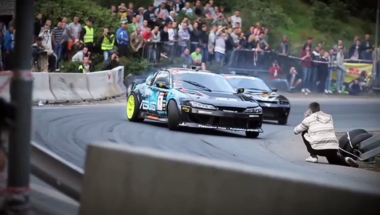 Epic Slow Motion Car Drifting  #DK