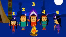 Ten Little Indians _ Nursery Rhymes