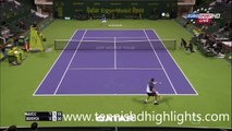 Tomas Berdych vs Blaz Kavcic Qatar Open 2015 Highlights HD