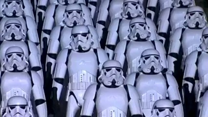 Star Wars : une muraille de Stomtroopers en Chine