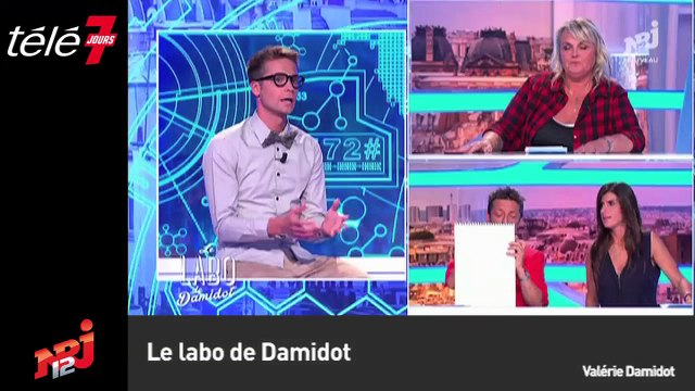 Le zapping du 02/11 : Quand Valérie Damidot mange une pizza... en papier