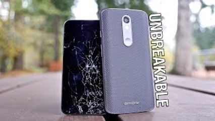 First Shatterproof Phone_ Droid Turbo 2 vs iPhone 6S Drop Test!