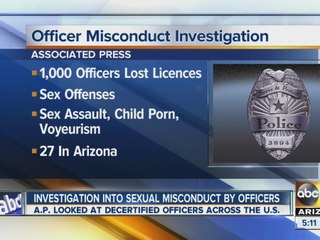 AP conducts investigation into sexual misconduct by officers