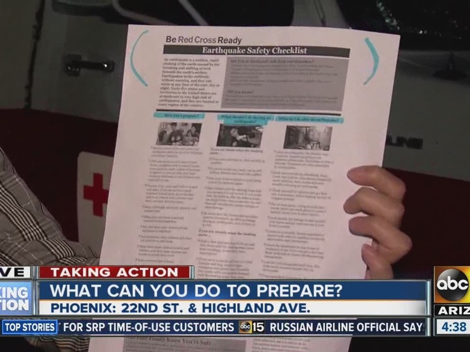 What to do during an earthquake