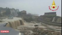 Italie: des fortes pluies ont fait 1 mort et de nombreux dégâts