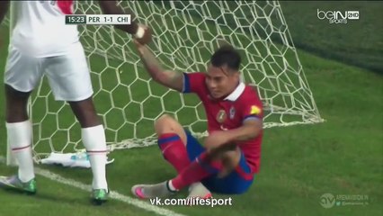 Peru vs Chile 3 4 All Goals & Full Highlights 14.10.2015