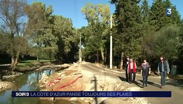 Les sinistrés des Alpes-Maritimes partagés en colère et désespoir