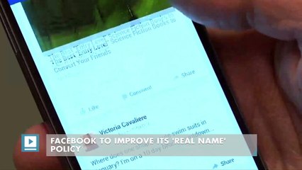 Facebook to improve its 'real name' policy