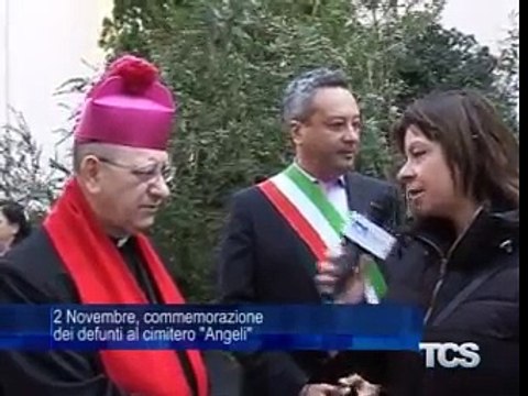 2 Novembre commemorazione dei defunti al cimitero Angeli