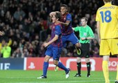Sergi Roberto's first official goal with FC Barcelona vs Bate Borisov