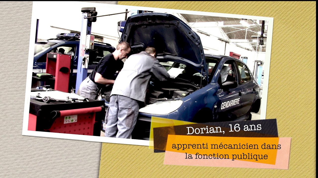 Portrait de Dorian, apprenti dans la fonction publique