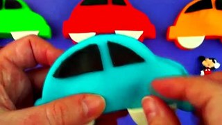 Play-Doh Cars Traffic Jam Surprise Eggs! Cars 2 Thomas Tank Engine Mickey Mouse Toy Story FluffyJet [Full Episode]