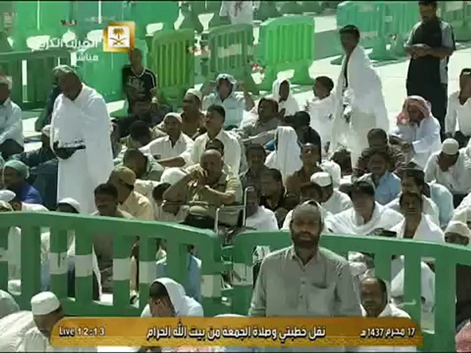 صلاة و خطبتي الجمعة 17 محرم 1437 - الوفاء -  ال...