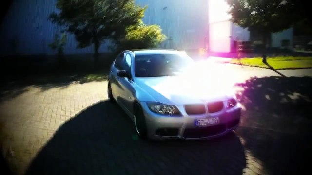 BMW e90 325i 19 Royal GT wheels H&R 45/30 M3 Front Bumper, Performance ESD Exhaust, Tuning low loud