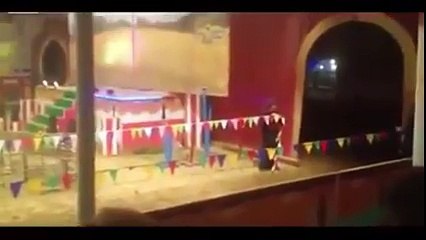 Horse dragged his owner