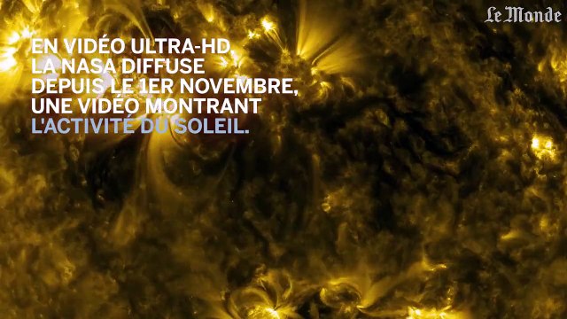 La Nasa montre le soleil en ultra-haute définition