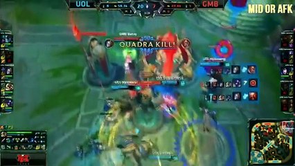 Top 10 Pentakills ●2015 (League of Legends)