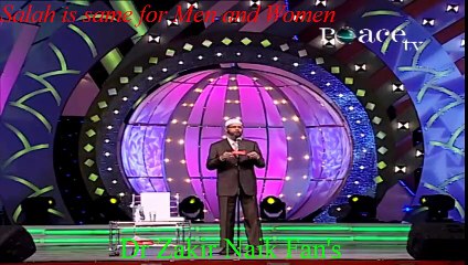 Dr Zakir Naik Why is the Salaah area for Men and Women same in Makkah