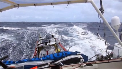 Jour 8  - Quéguiner - Leucémie Espoir (IMOCA) -Transat Jacques Vabre 2015