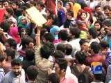Students protest against revoking affiliation of BZU’s ‘Lahore Campus’