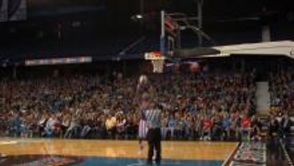 Moose's Buzzer Beater Dunk Over the Ref