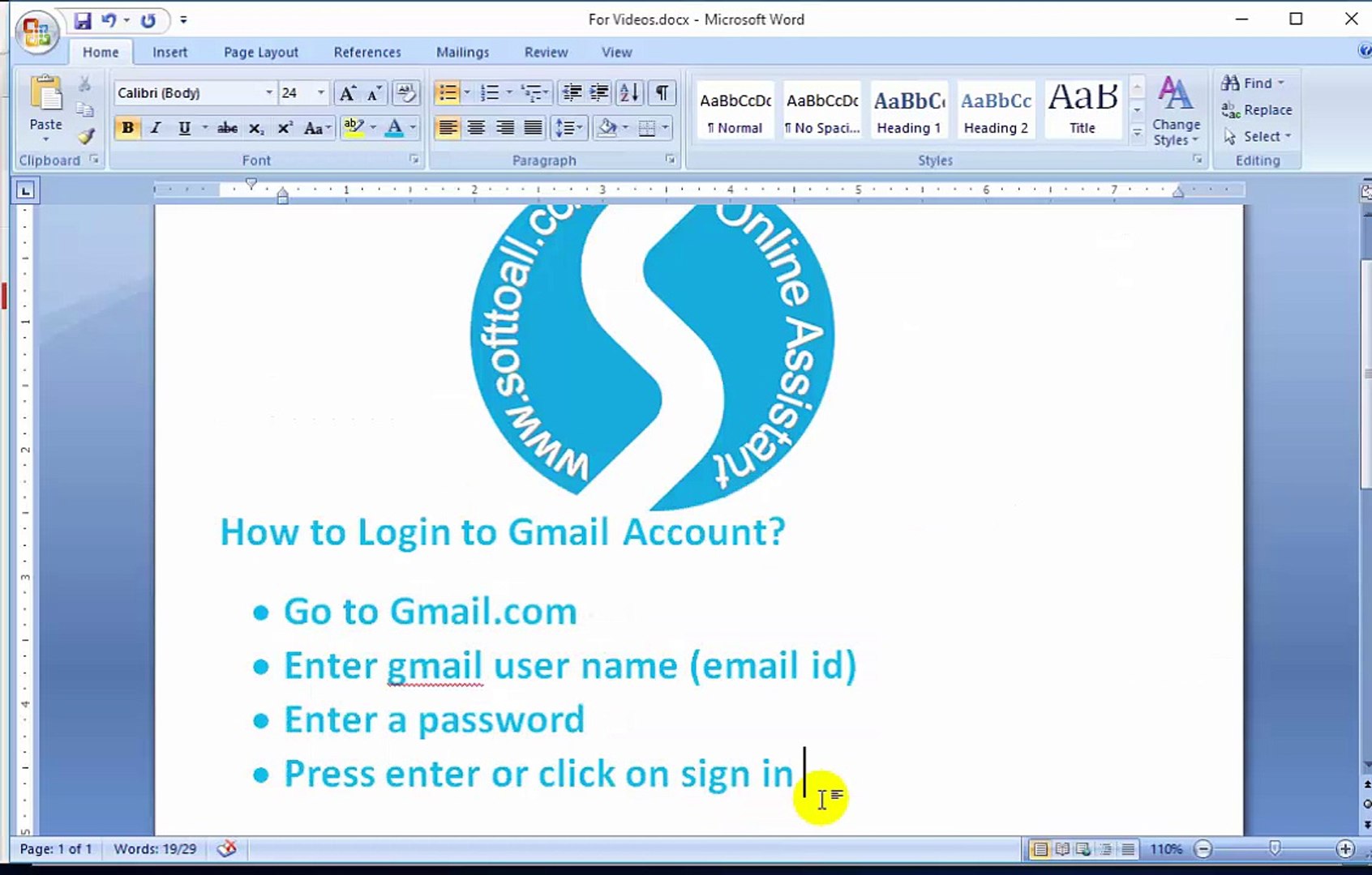 How to Login to Gmail Account