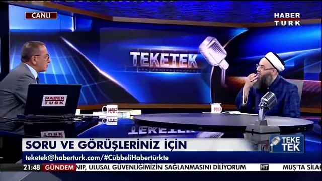 Cübbeli Ahmet Hoca - Mehmet Okuyan ve Caner Taslamana Reddiyeler