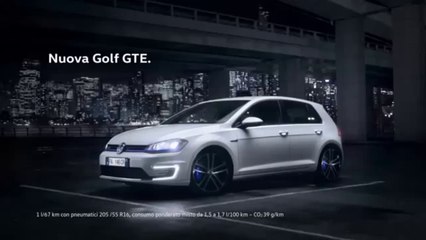 volkswagen golf GTE spot (2015)