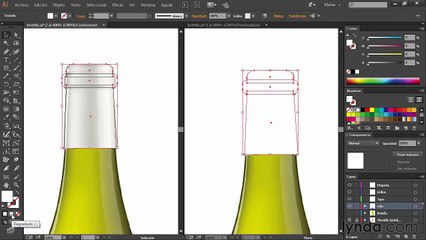 29.Dibujo de la tapa de la botella