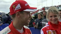 [HD] F1 (2015) British GP - Sebastian Vettel - Post race Interview