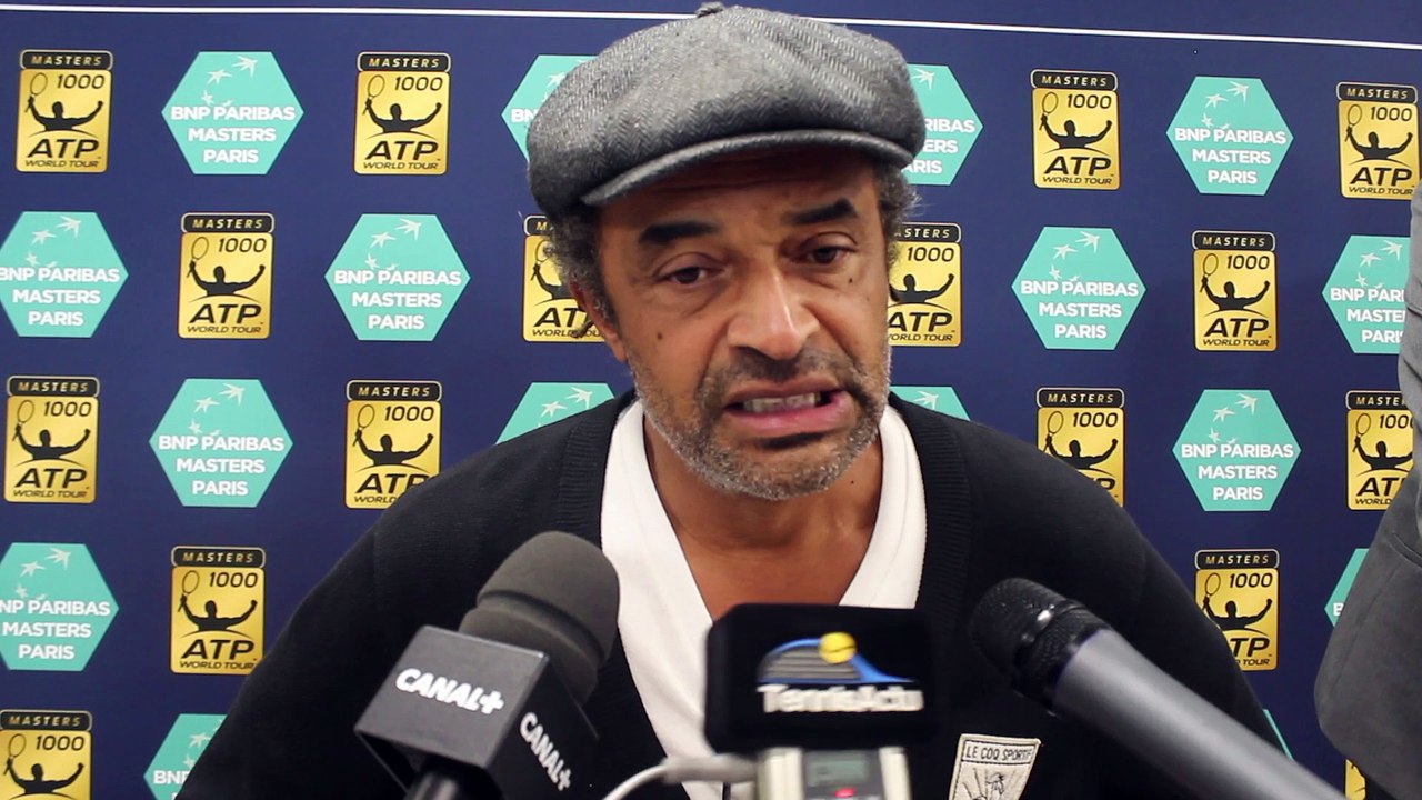 Coupe Davis - Yannick Noah : "Ce serait une belle histoire que la Belgique gagne cette Coupe Davis"