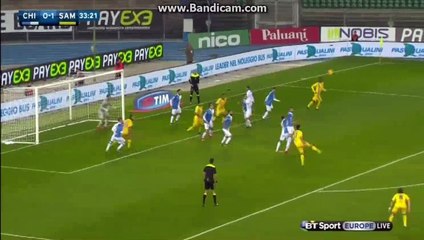 Roberto Inglese Amaizing Goal - Chievo 1 - 1 Sampdoria - 02-11-2015