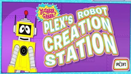 Yo Gabba Gabba Plexs Robot Creation Station Baby and Kids Games Movie