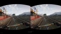 GTA V w/Oculus Rift - A Few Laps At The Dirt Bike Track