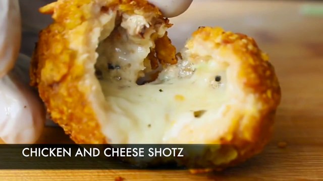 Chicken Cheese Balls Chicken and Cheese Shots Easy Evening Snack Recipe Simple Recipe