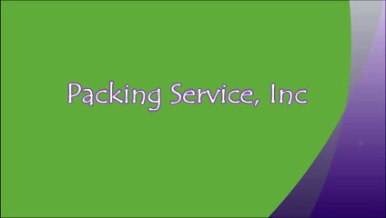On-Site Custom Wooden Crating Services by Packing Service, Inc