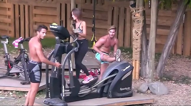 Aylén y Marco, Amor a prueba Cap 53 (22.02.15) Parte #2 (Gym)