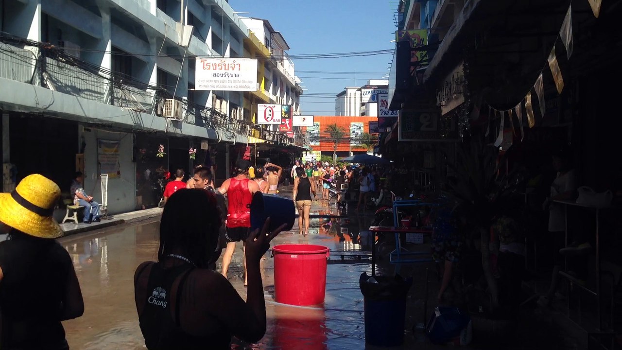 Songkran 2015 soi 6 Pattaya