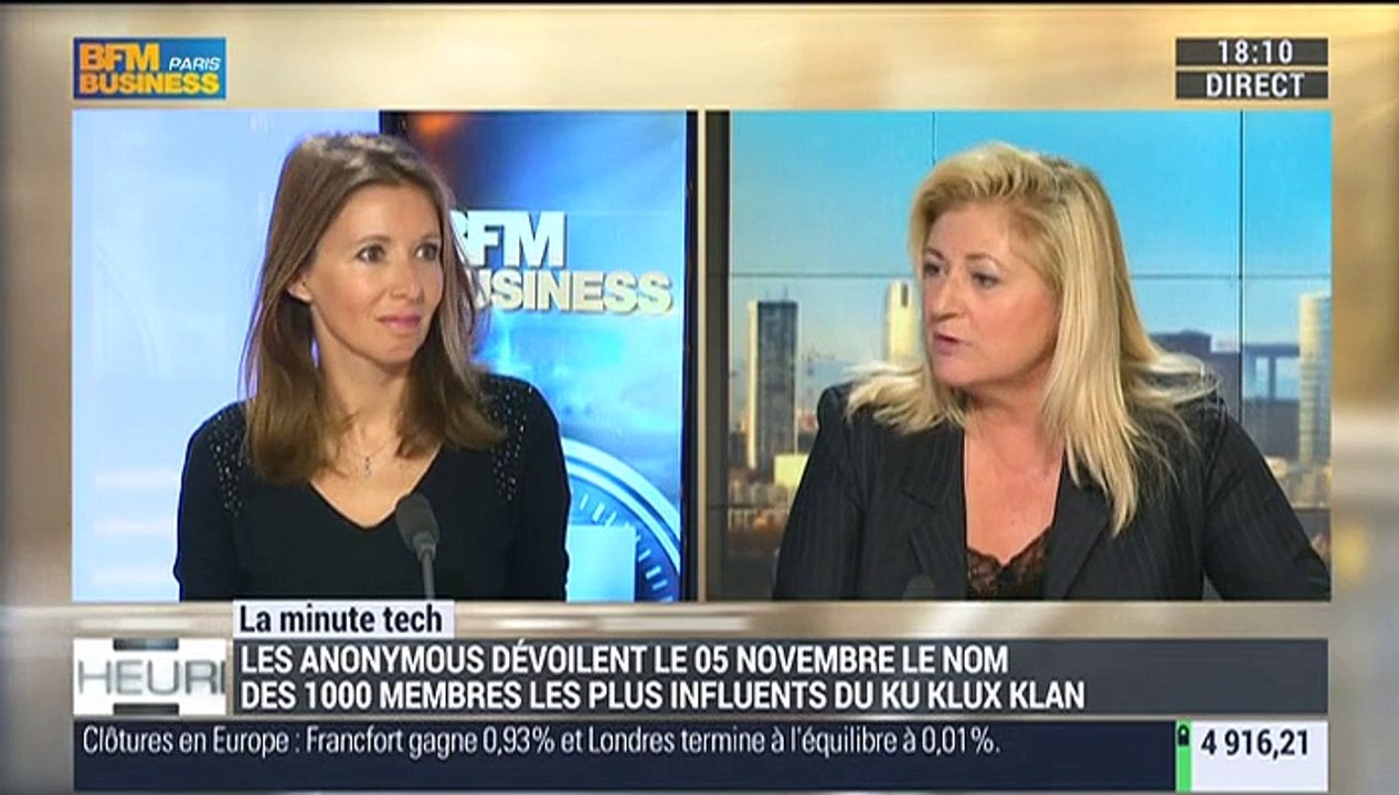 La Minute Tech: Les Anonymous vont dévoiler les noms des membres les plus influents du KKK - 02/11