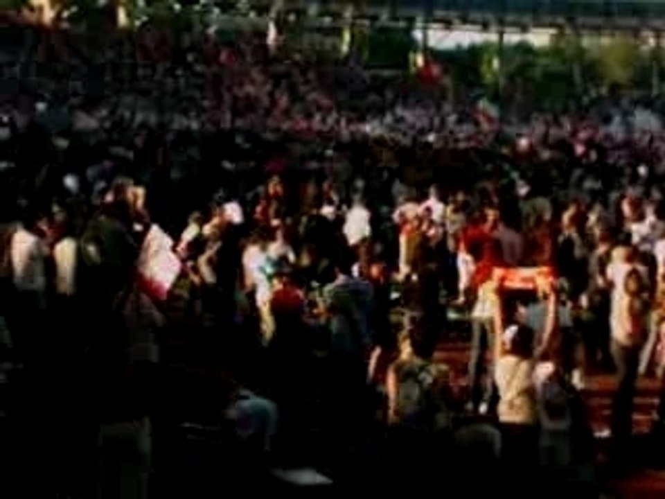 ambiance arrivée de ségolène royal