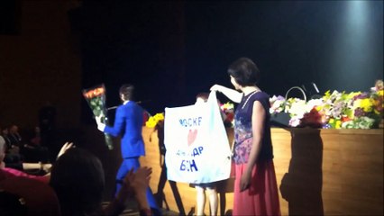 «Победа - это любовь зрителей» А.Бон (Москва, Crocus, 29.05.2015) (Nina Maslennikova)