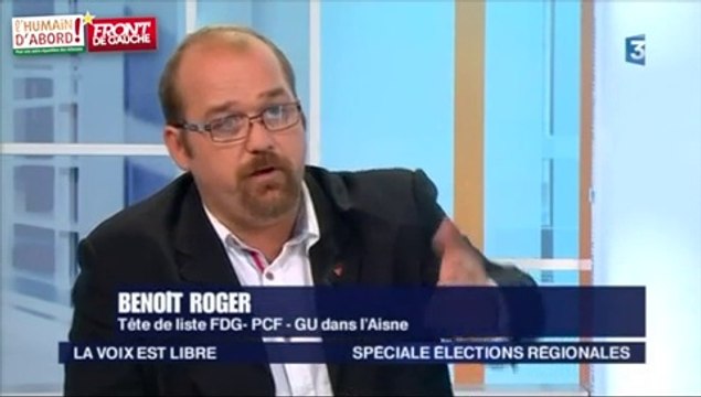 20151031-F3Pic-La voix est libre-Benoît Roger dans la Spéciale élections régionales 2015 (Aisne)