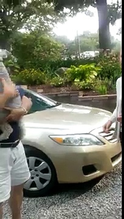 Dog nearly faints from happiness when his owner returns